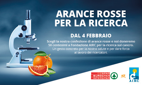 Despar Partecipa Alliniziativa Arance Rosse Per La Ricerca Di